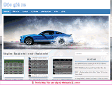 Tablet Screenshot of baogiaxe.com